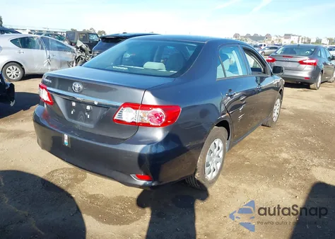 2013 Toyota Corolla L из США, поврежденный, VIN 5YFBU4EE2DP166010